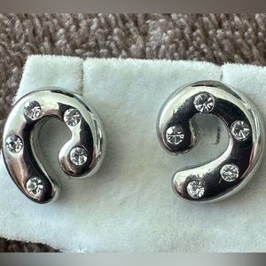 Pierre Cardin Fashion Bijoux silver earring